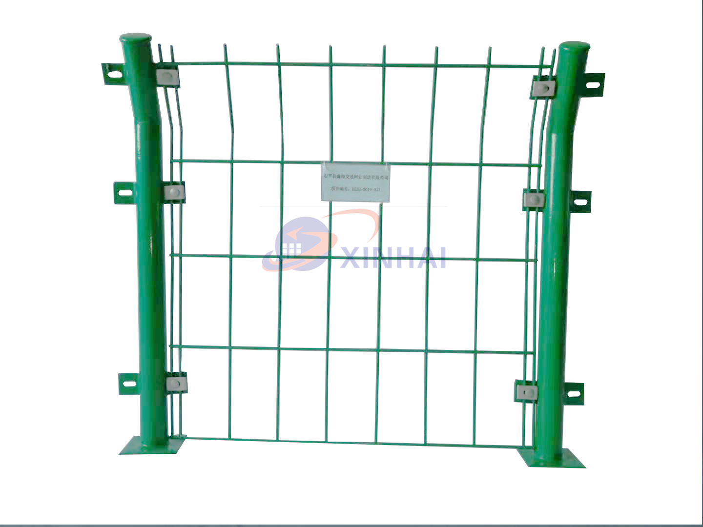 bilateral fence wire mesh galvanized chain link fence