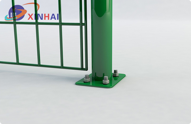 bilateral fence wire mesh galvanized chain link fence