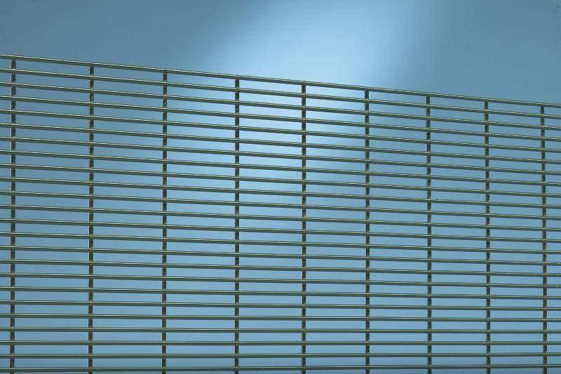 High Security powder coated 358 Anti Climb security Fence