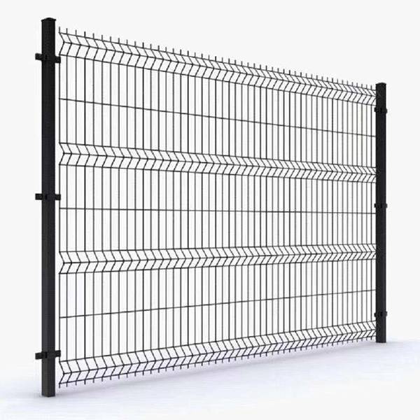 3D Curved Welded Wire Mesh Fence